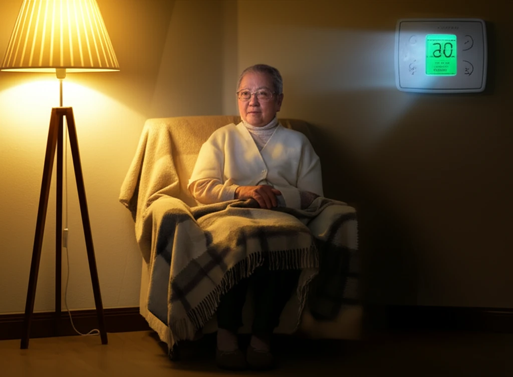 에너지 절약과 바우처 혜택을 상징하는 이미지
