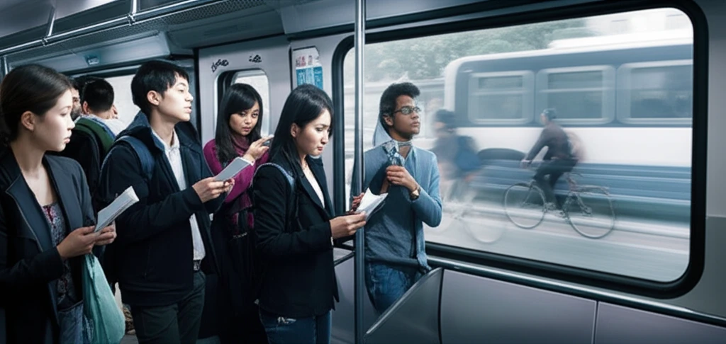 다양한 교통카드 이미지