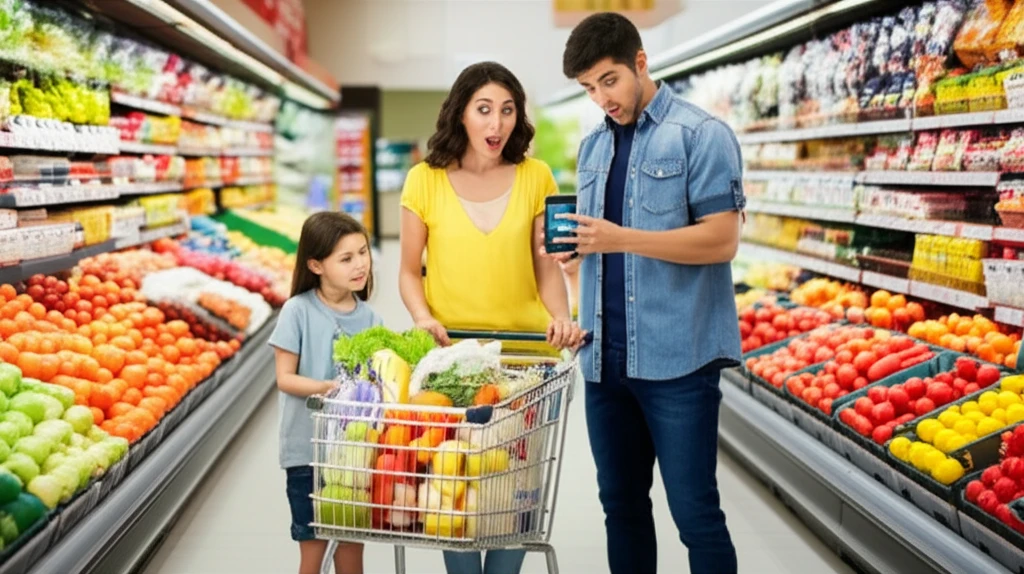 마트 포인트 적립의 중요성을 나타내는 이미지