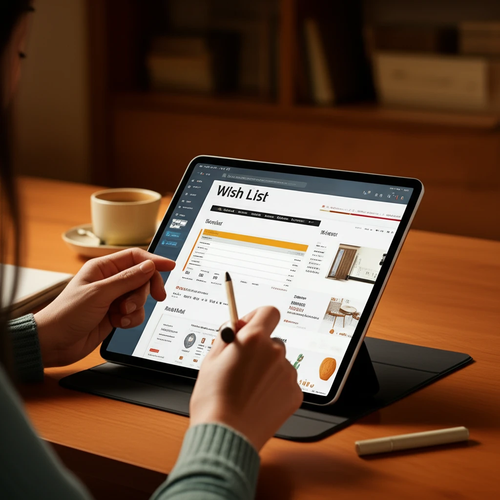 위시리스트 및 가격 비교 이미지