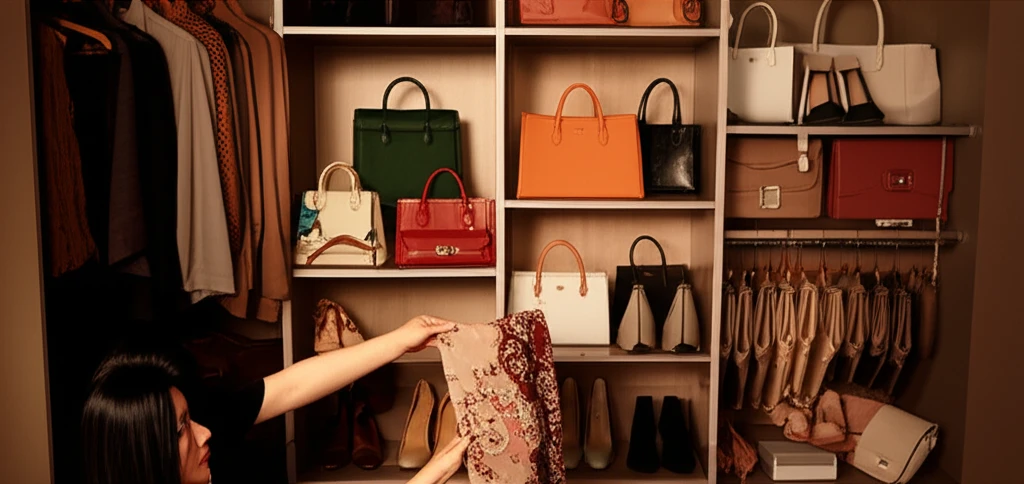 명품 관리 이미지