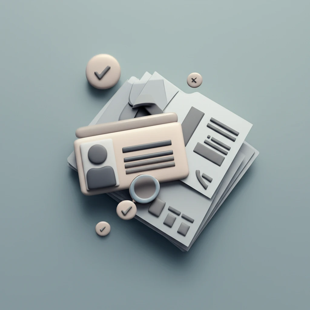 기초연금 신청 필수 서류 체크리스트 예시