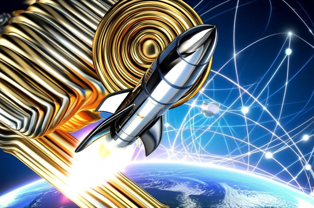 우주 데이터센터 개념도